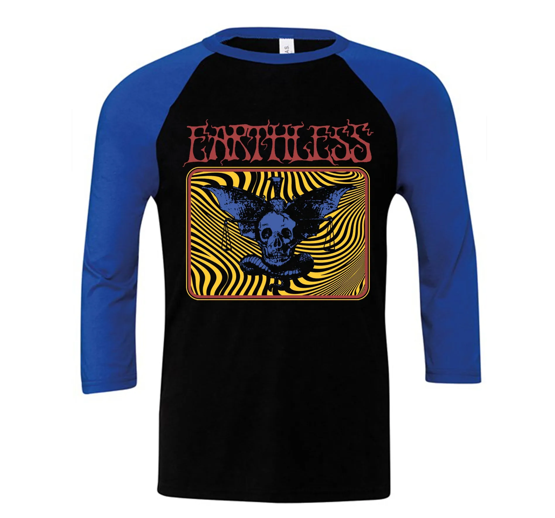 Comfortable Look Bat & Skull T-Shirt