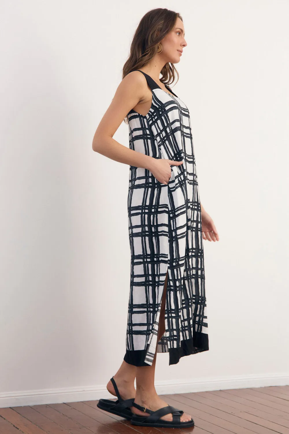 Versatile Edge Bec Sundress in Check It Out