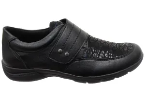 Bellissimo Arn Womens Comfortable Adjustable Strap Shoes Fast Step