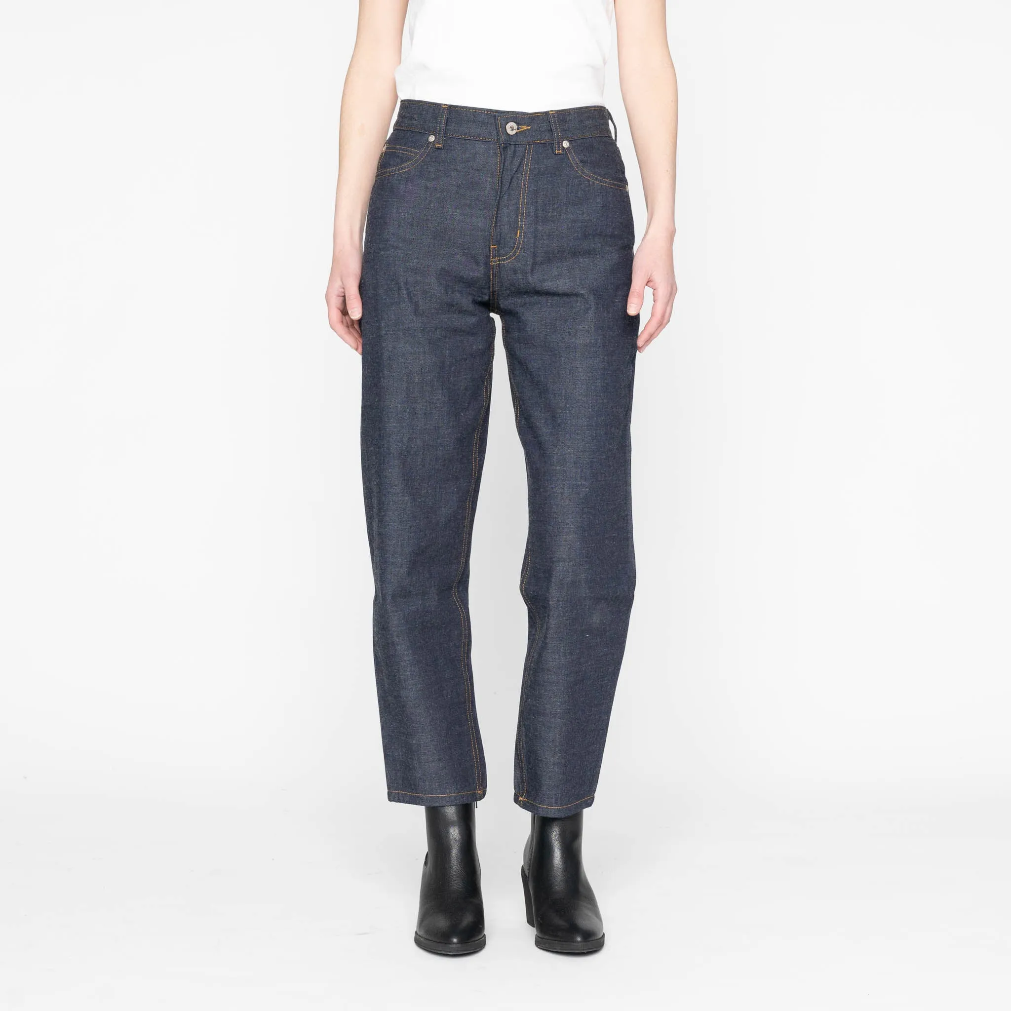 Music Event Smooth Casual Sophisticated Look Bestie - 10oz Rinsed Denim