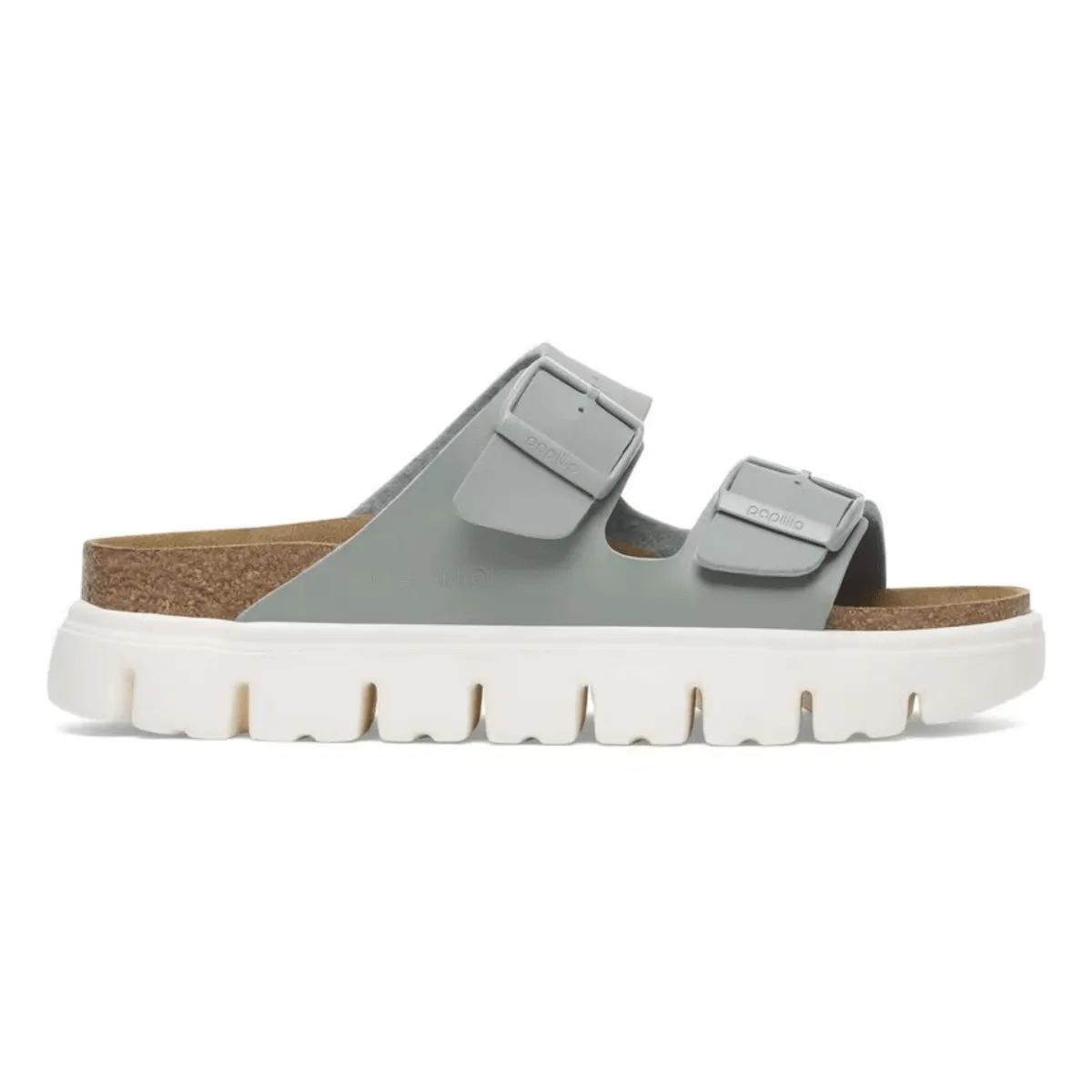 Birkenstock Women's Arizona Chunky Birko-Flor Pure Sage Fashionable color scheme Strap