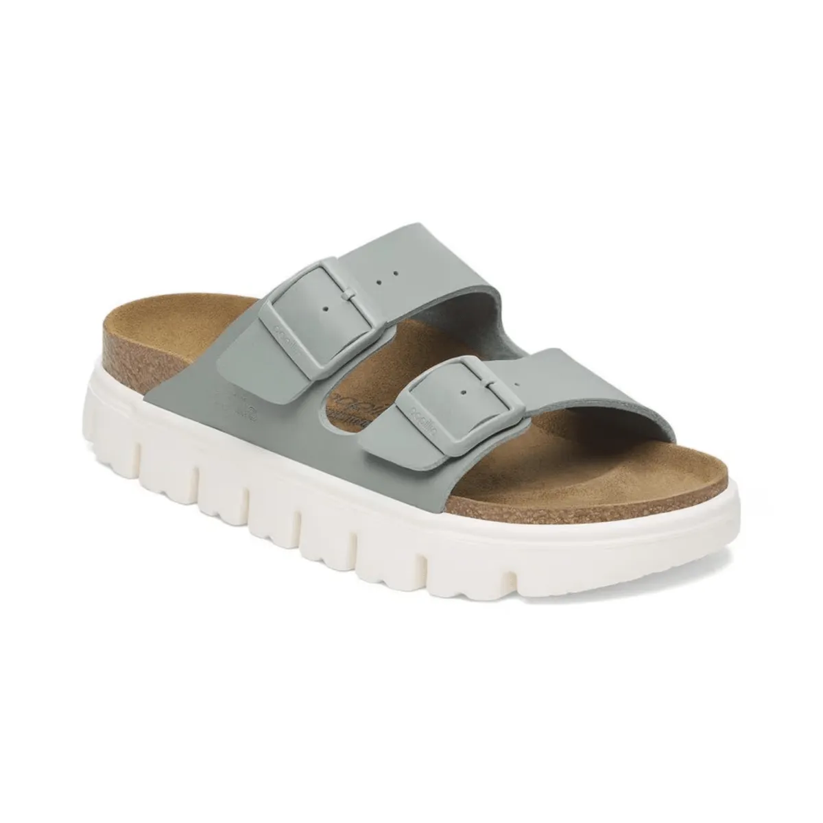 Celebrate Walk Good Fit Birkenstock Women's Arizona Chunky Birko-Flor Pure Sage