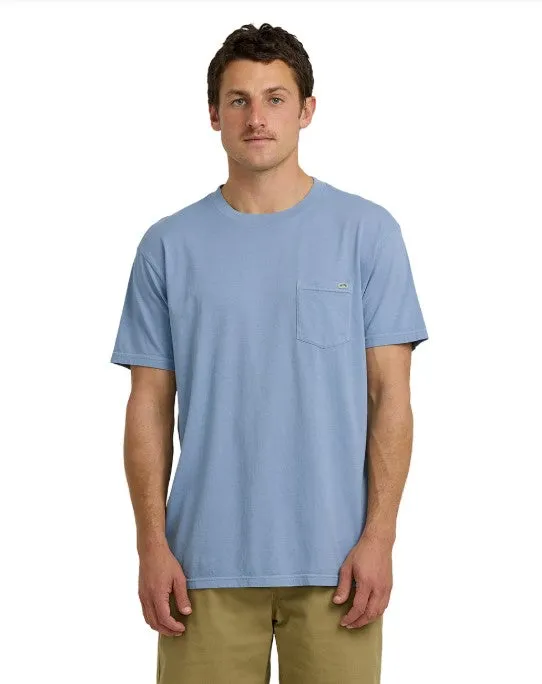 Solid color purity Billabong Mens Shirt Essential Premium Wave Wash