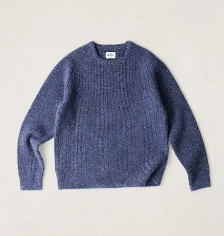 Rhythm Mens Shirt Scramble Crew Knit Casual Wearable