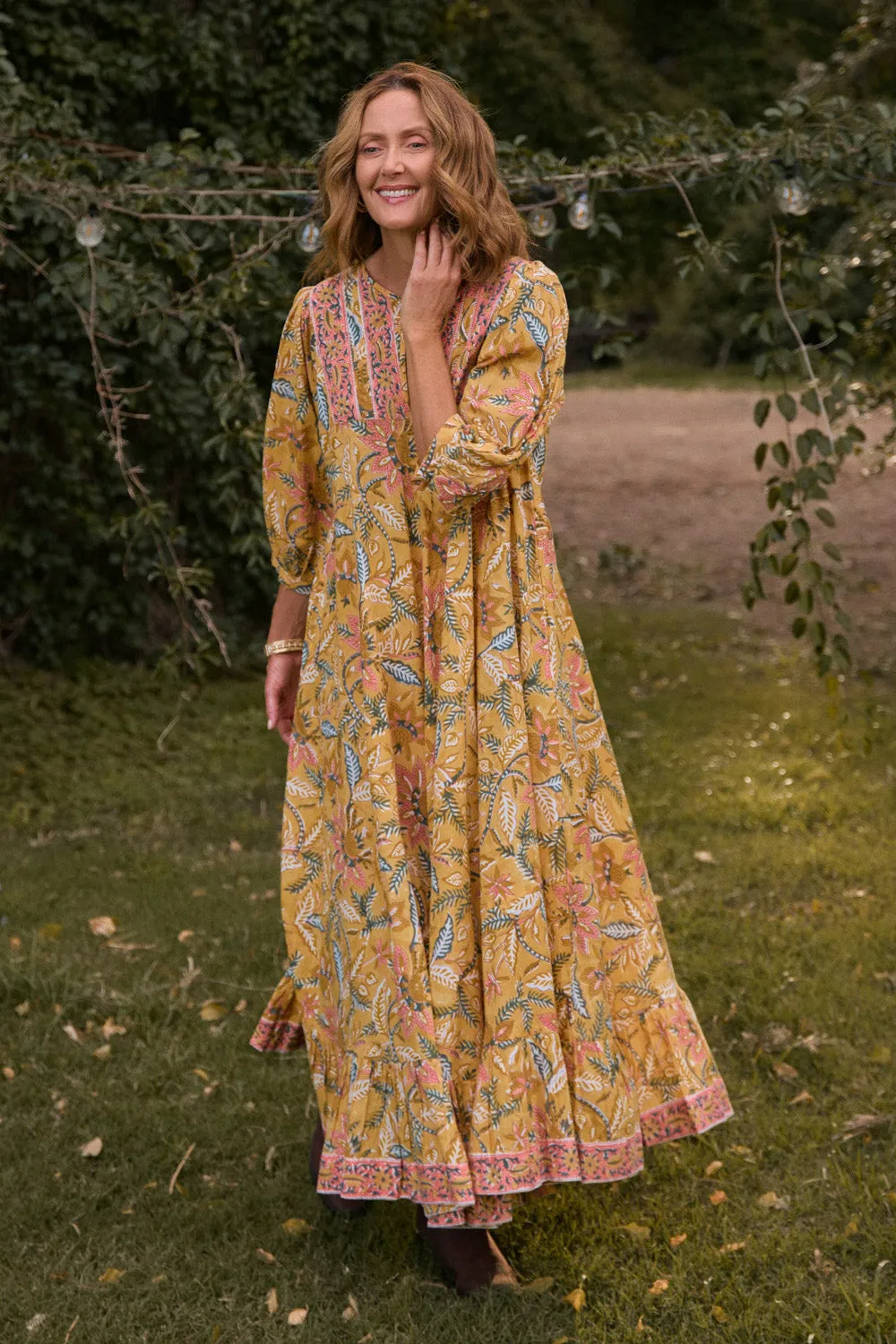 Bonnie Umbrella Dress in Sunshine Soft Movement