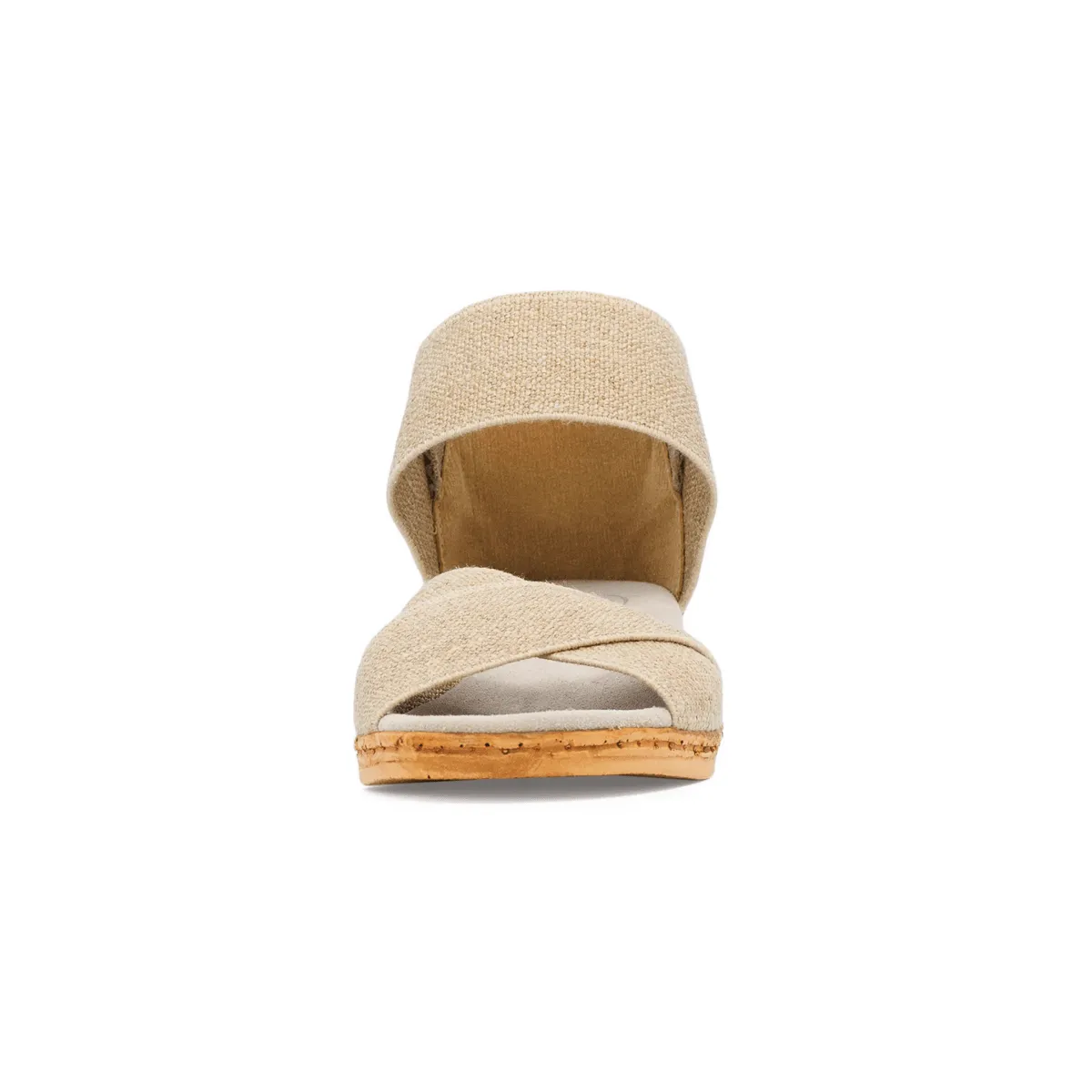 Hand Stitched Details Ergonomic Feel Charleston Shoe Co. Women's Peachtree Linen