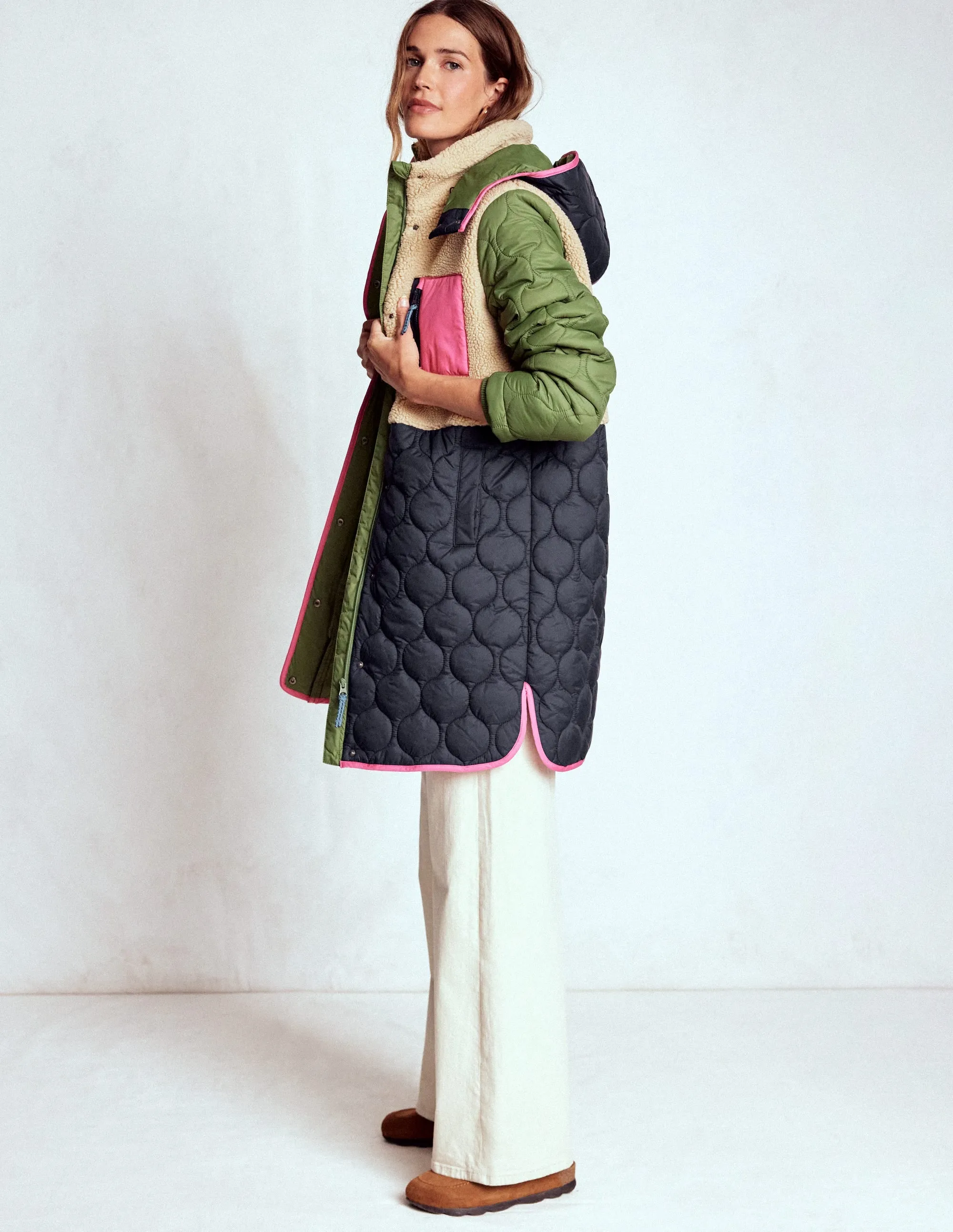 Noise Free Movement Teflon Coated Borg Mix Coat-Multi Borg