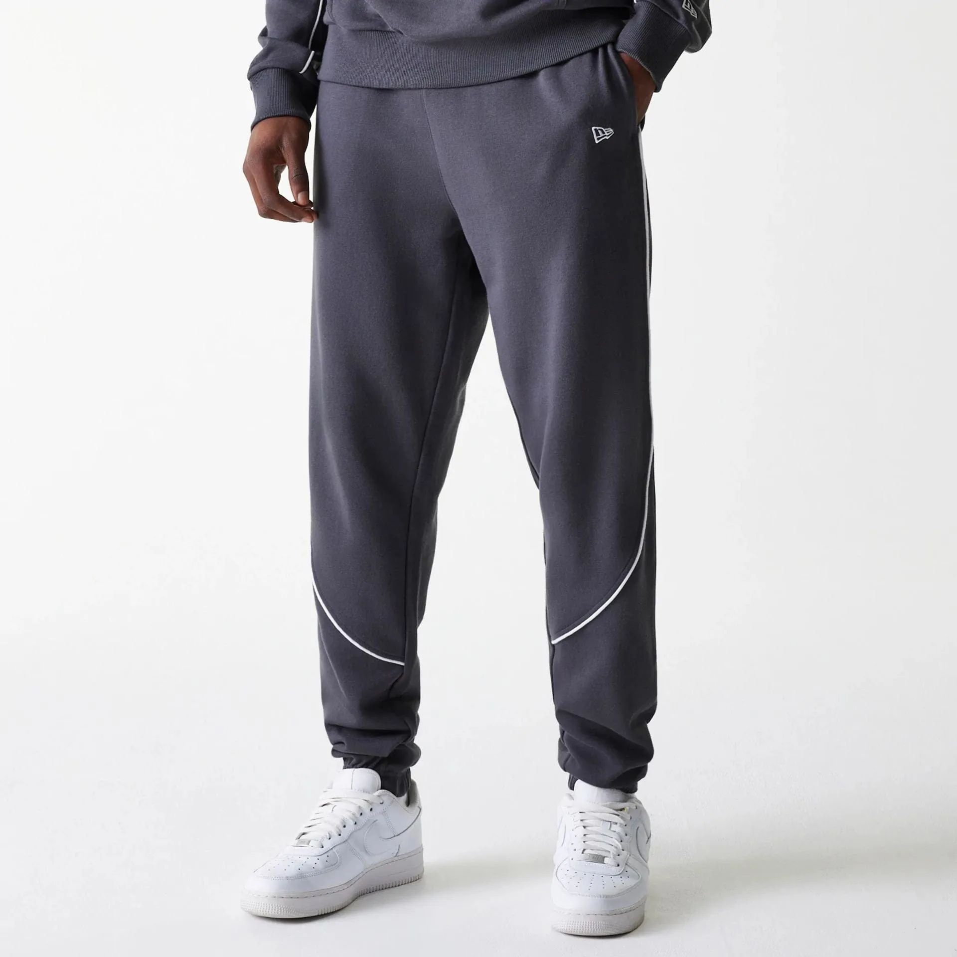 Boston Celtics NBA Piping Dark Grey Joggers Day Hike Wrinkle-Resistant