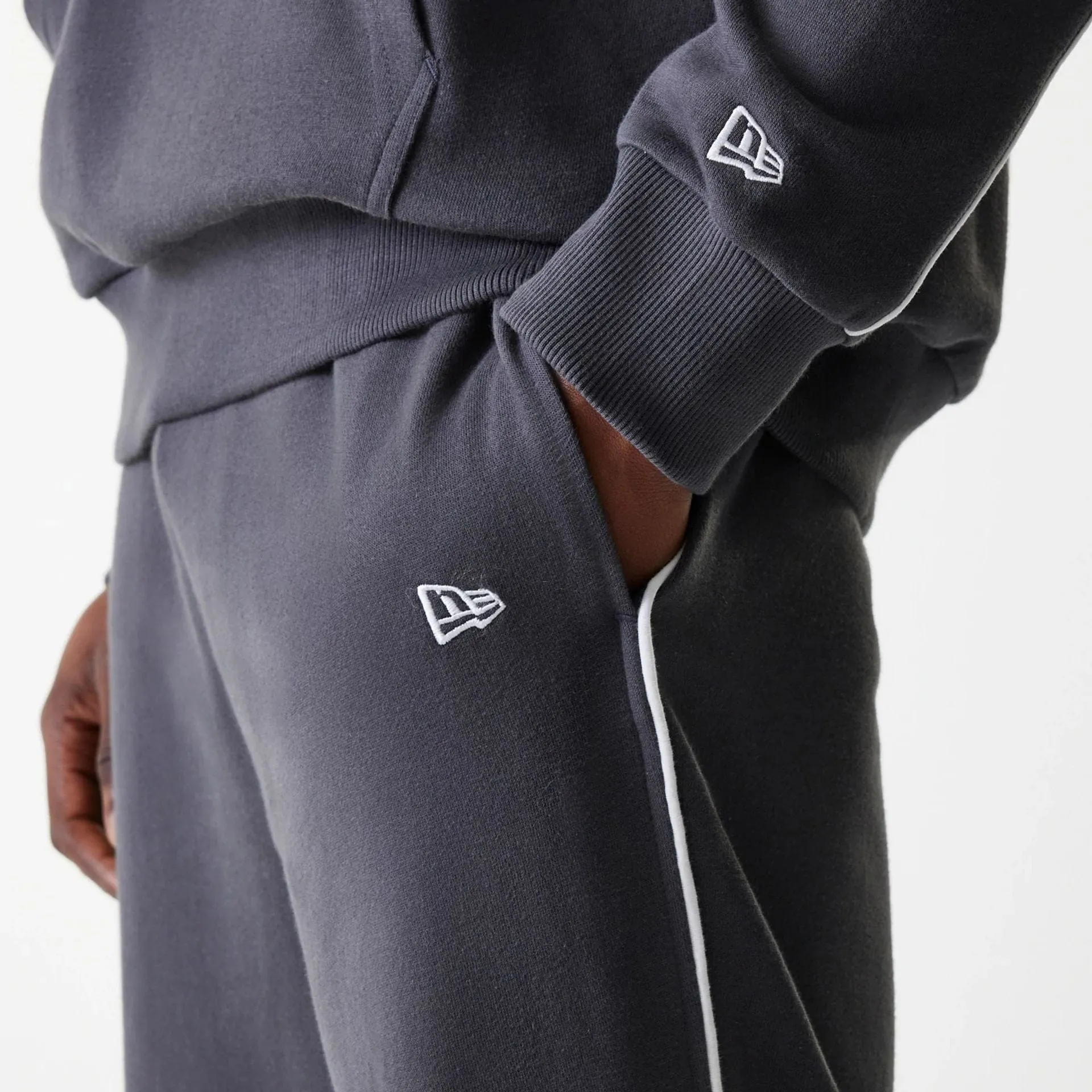 Boston Celtics NBA Piping Dark Grey Joggers Everyday Comfort Sport Ready