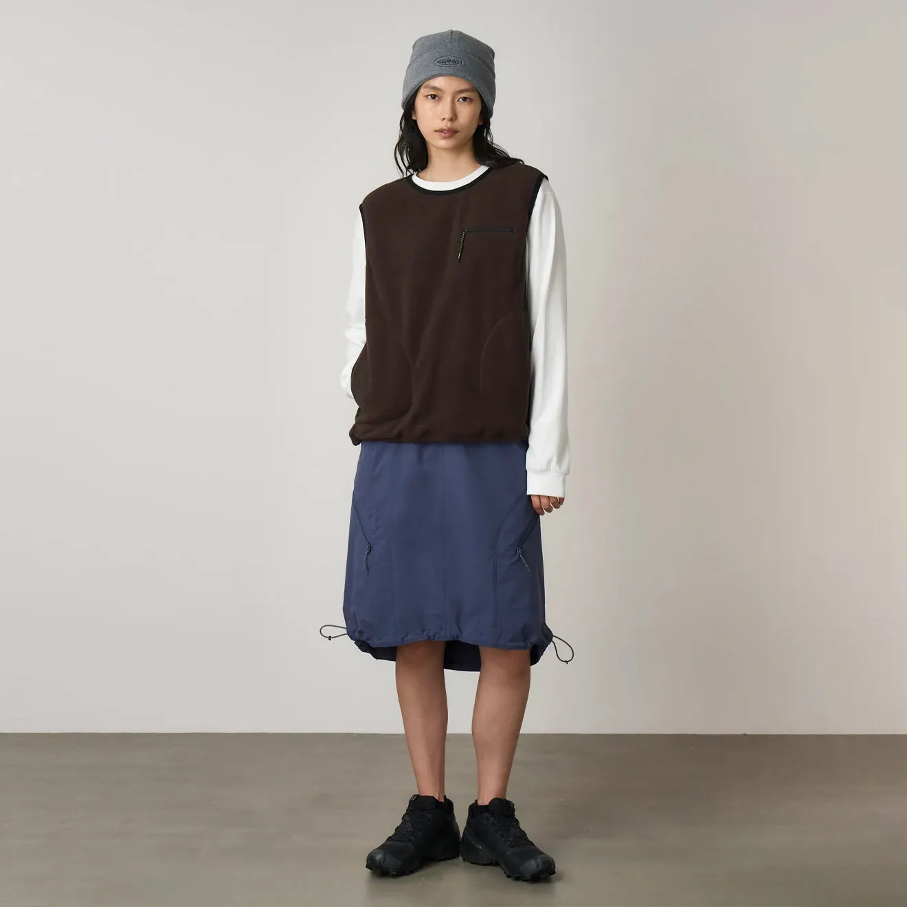 Outdoor Living Gramicci Womens Thermal Fleece Pullover Tobacco