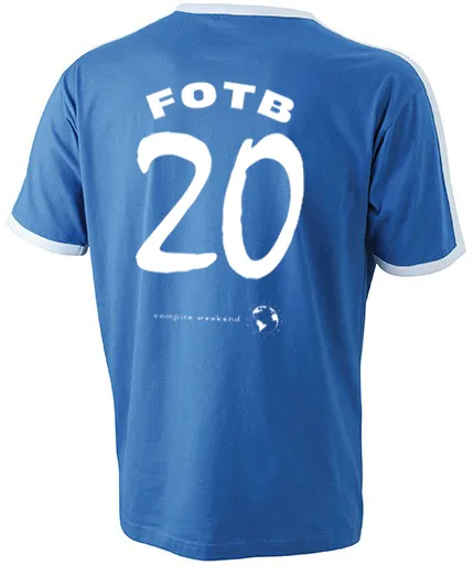 Blue Football Jersey Relax Comfort Style Washable fabric