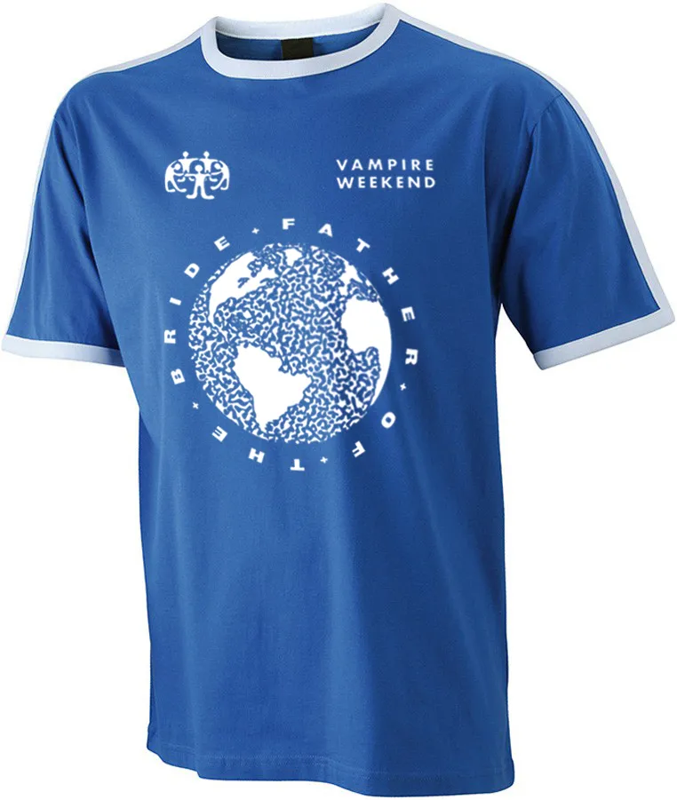 Blue Football Jersey Heathered Fabric Breathable Essentials