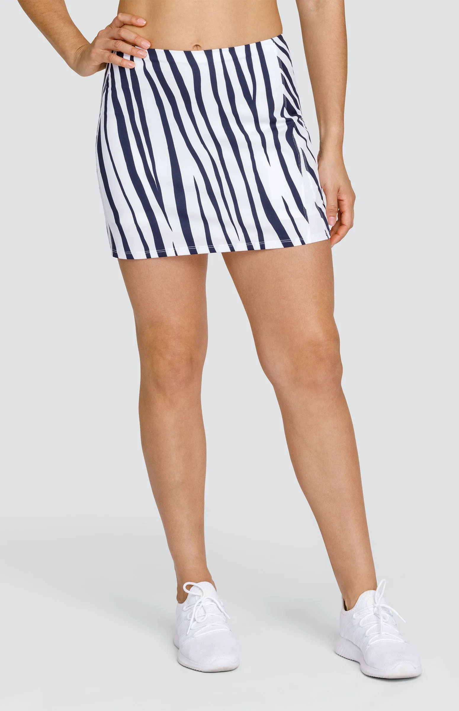 Bronx 14.5" Skort - Zebra Stripes - FINAL SALE Flexible Comfort