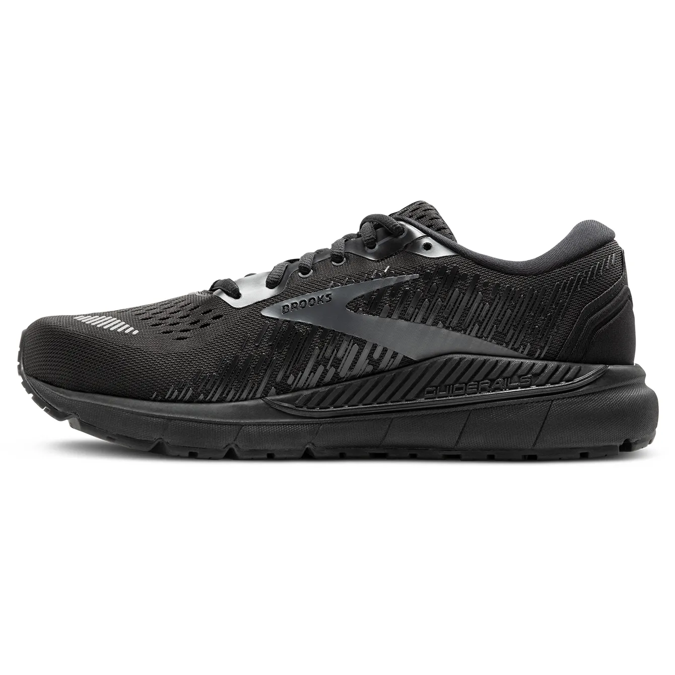 Brooks Mens Trainer Addiction GTS15 Black/Black/Ebony walking stability