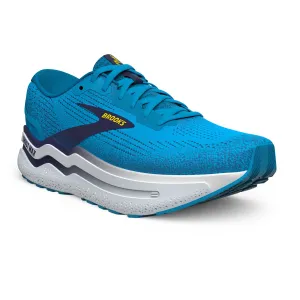 Brooks Mens Trainer Ghost Max 2 Bonnie Blue/Blue Ribbon/Yellow biodegradable materials Biomechanical Flex Grooves