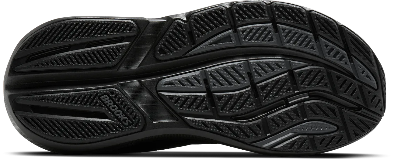 reinforced - structure shoes running in narrow tracks shoes Brooks Mens Trainer Ghost Max 3 Black/Black/Ebony