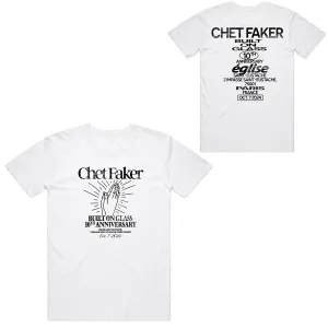 Built on Glass - Live in Paris Limited Edition T-Shirt Flatlock stitching