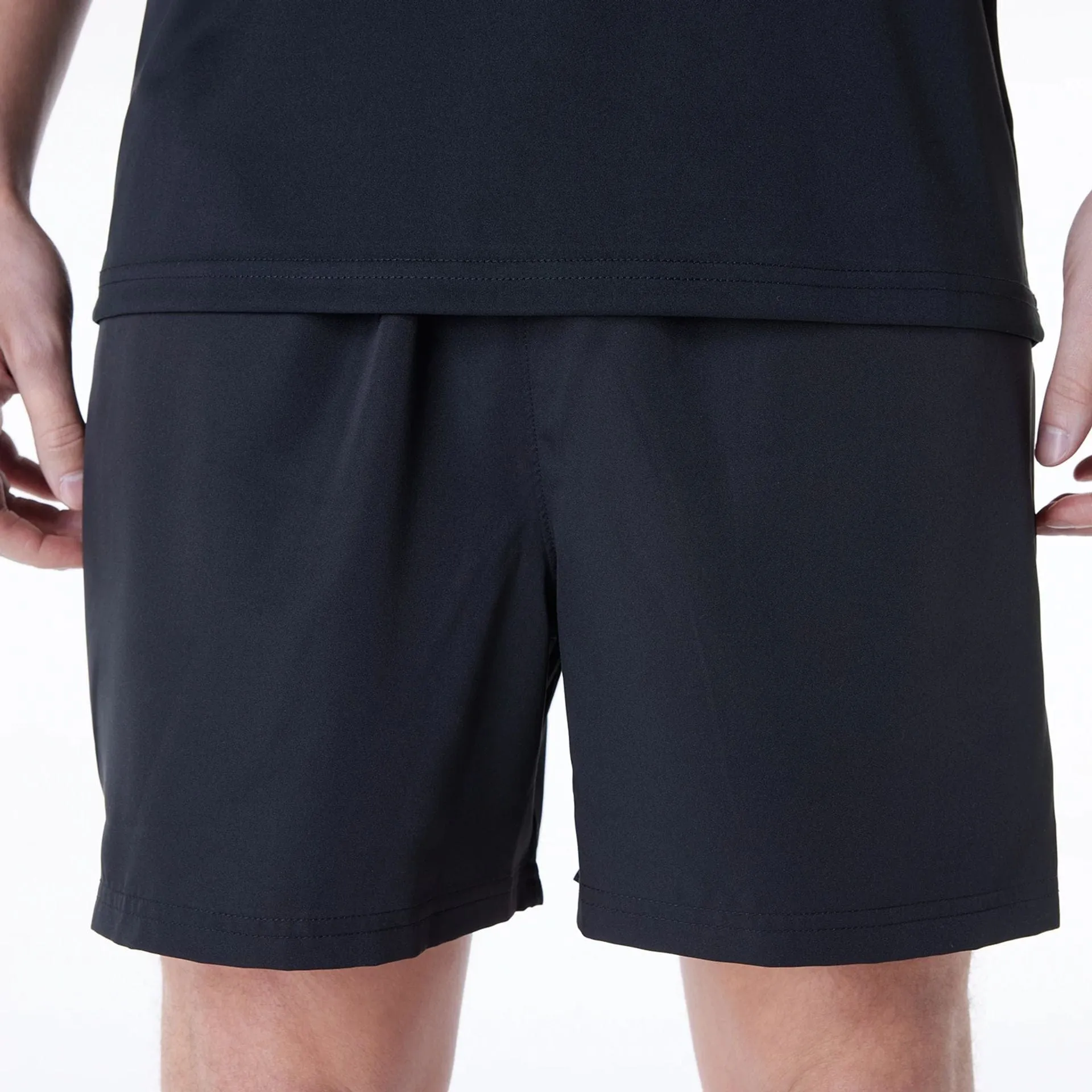 Sport Flex Wear Sporty Design New Era Essential Black Shorts