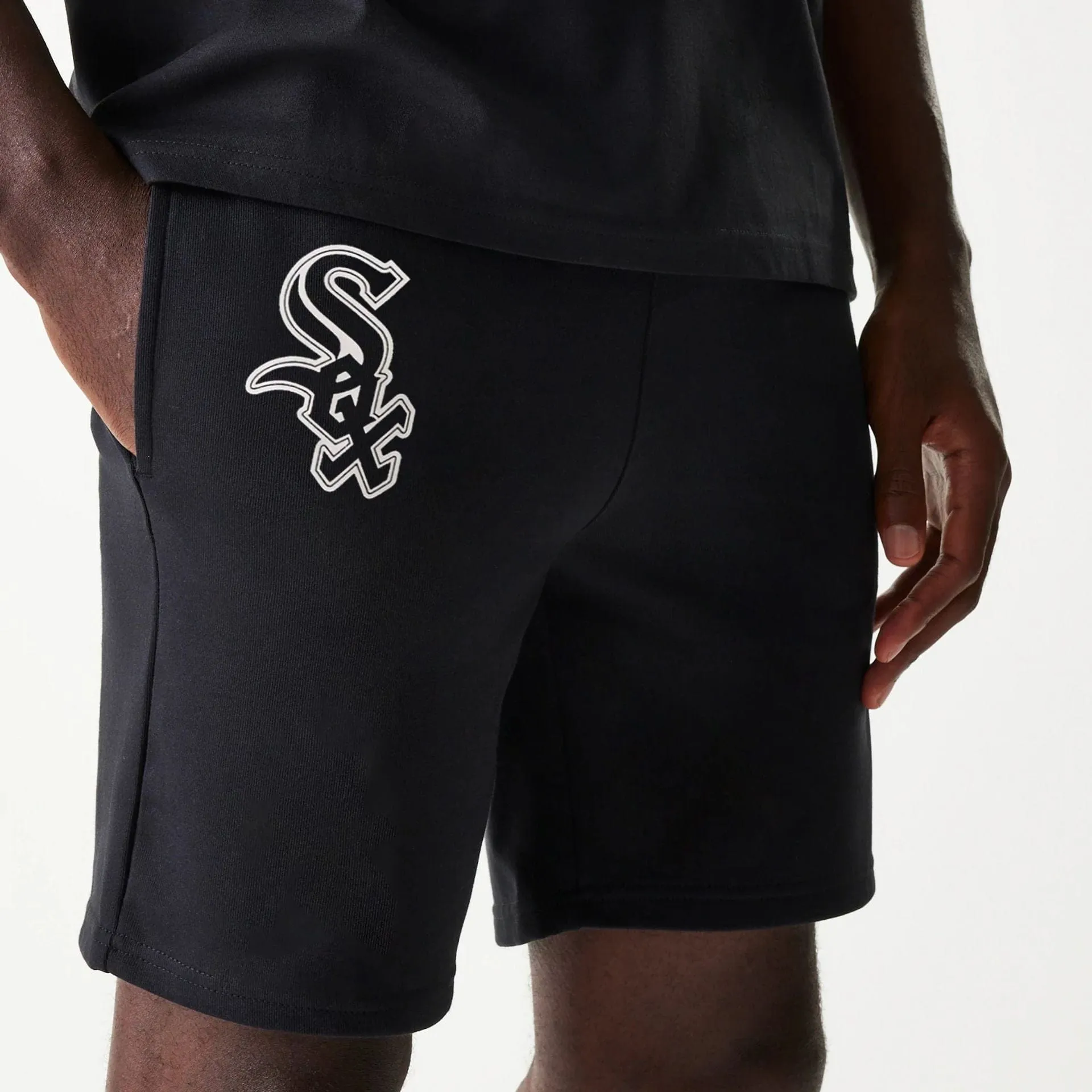 Chicago White Sox MLB League Essential Black Shorts graduation season