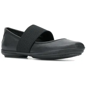 Camper Women's Right Nina Ballerina Black Leather Effortless Walk