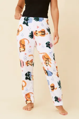 Thermal Regulating Stay Cool LEE ANIMAL PRINT PLUSH PYJAMA PANTS
