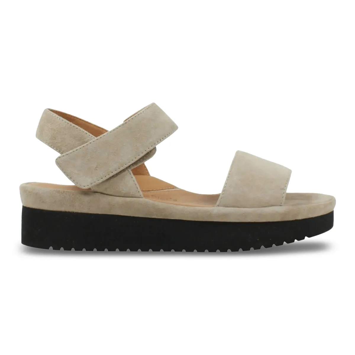 Stay Light L'Amour Des Pieds Women's Abrilla Taupe Suede