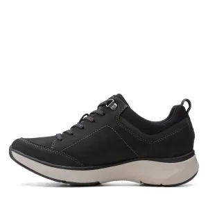 Clarks Wave 2.0 Lace Blk 52381 Wos Waterproof Height Plus