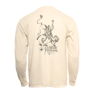 Hansen Mens Shirt Riding Bull Long Sleeve Holiday Outfit Sporty Stretch Fit
