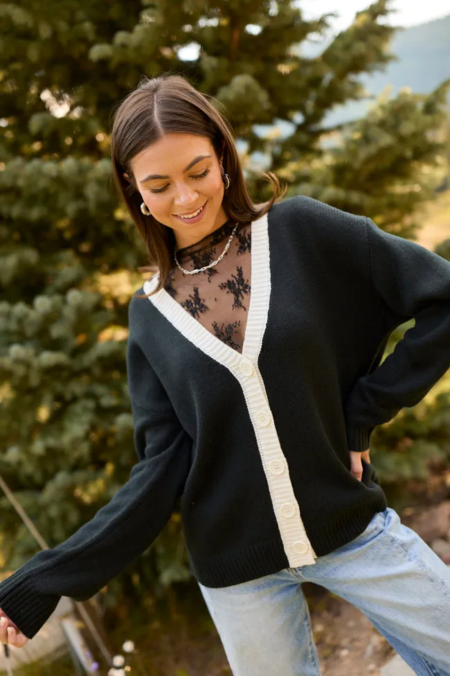 MoistureManagement Technology Annabelle Black and White Skull Cardigan SALE