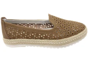 Petal Jog Natural Comfort Flora Womens Comfortable Leather Shoes