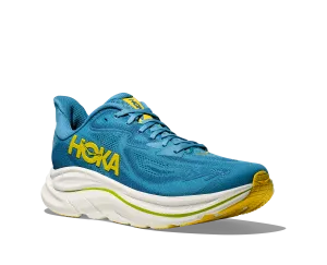 adult athletic shoes Hoka Mens Trainer Clifton 10 Alpine Blue Foggy Night