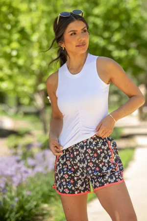 OdorControl Treatment Inspired By You White Ruched Tank