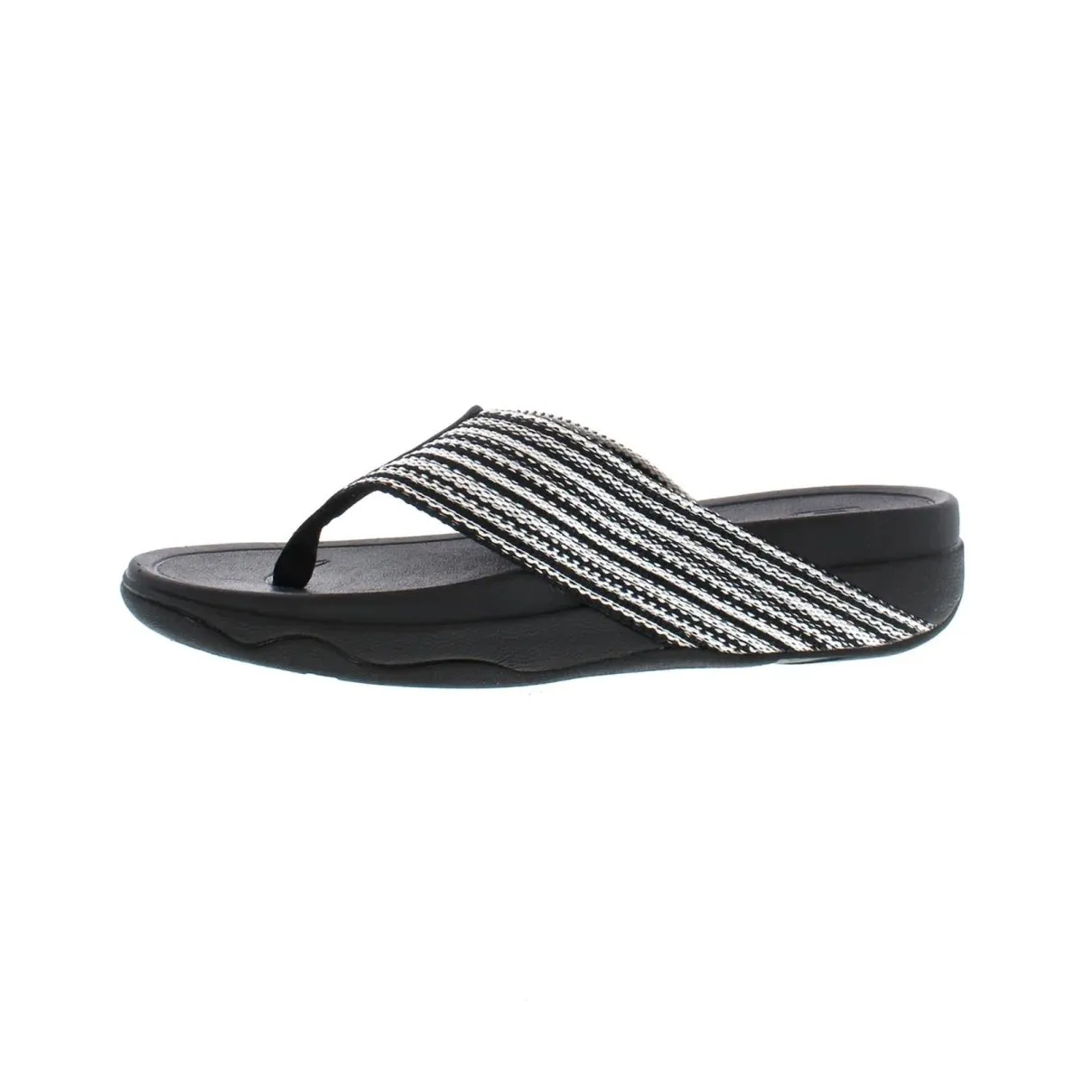 Clean Shape Fitflop Women's Surfa Black/White