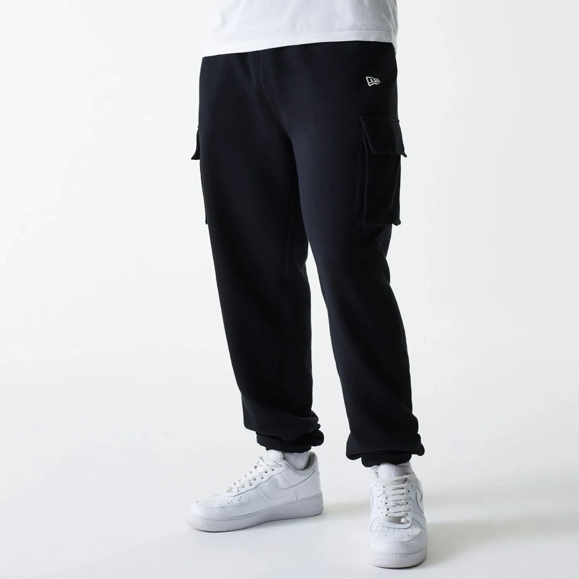 Smart Style MoistureWicking New Era Black Cargo Joggers