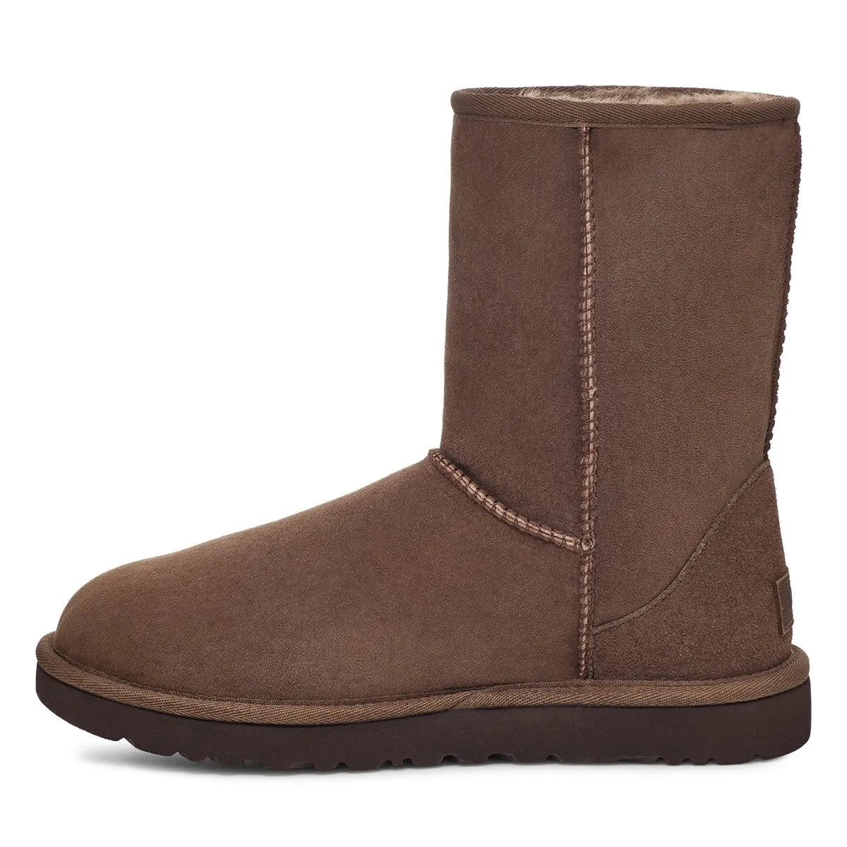 ElasticMaterial UGG Women??s Classic Short II Burnt Cedar