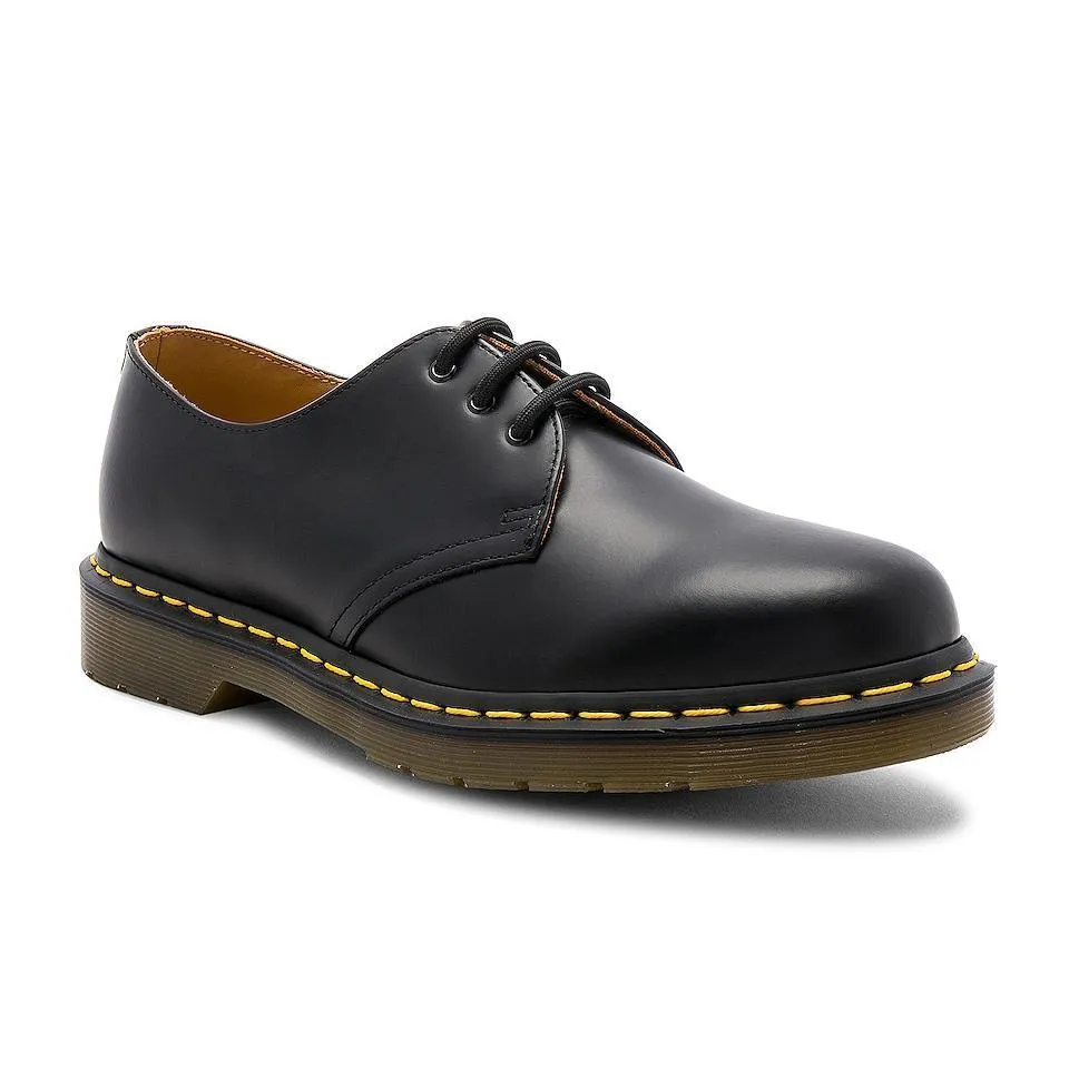 Dr. Martens Women's 1461 Black Smooth Commuter Pick Quick Steps