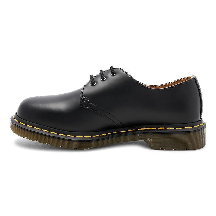 Easy Routine Modern Tread Dr. Martens Women's 1461 Black Smooth