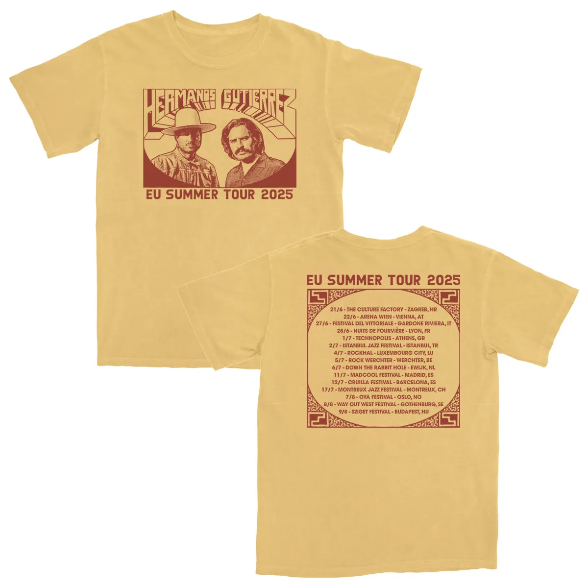 Hermanos Gutie?rrez EU Summer 2025 T-Shirt Layered Comfort