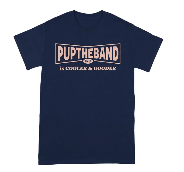 Outdoor Leisure Wide Neck Opening Cooler & Gooder Navy T-Shirt