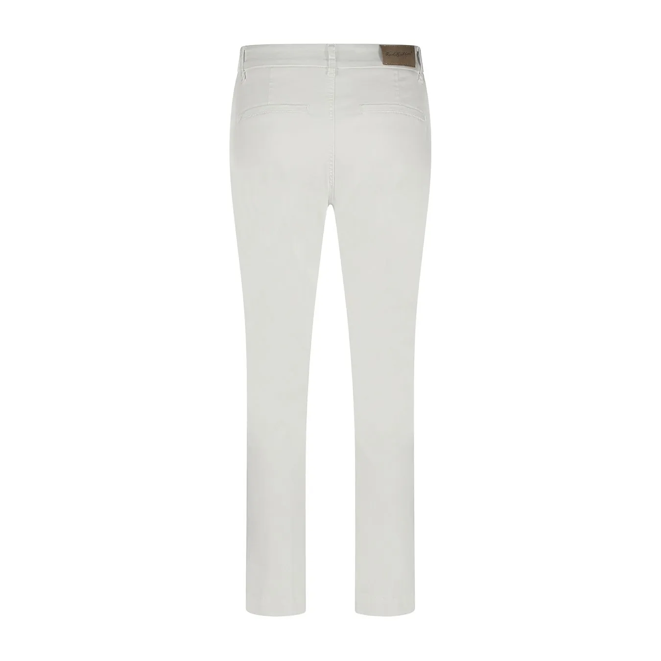 Casual Friday Classic Shopping Day Adult Fashion Athlete Fit Red Button Womens Trousers Diana Denim Off White