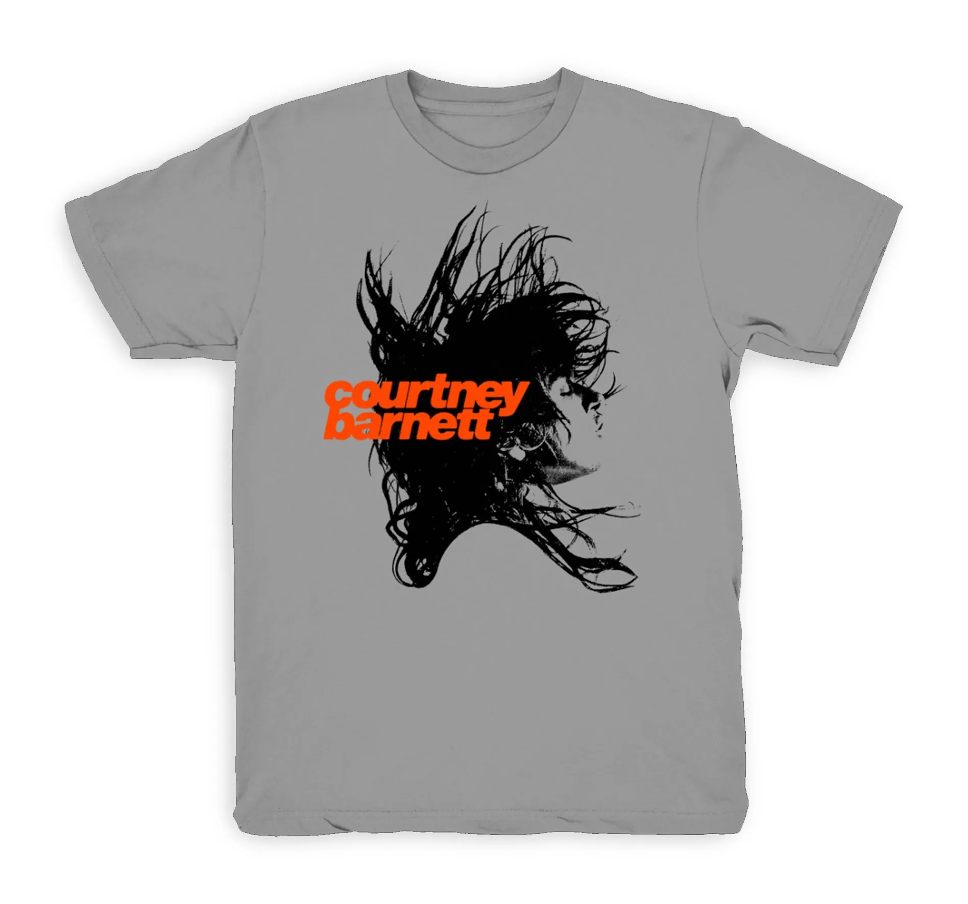 Crew neck classic Courtney Barnett Photo T-Shirt