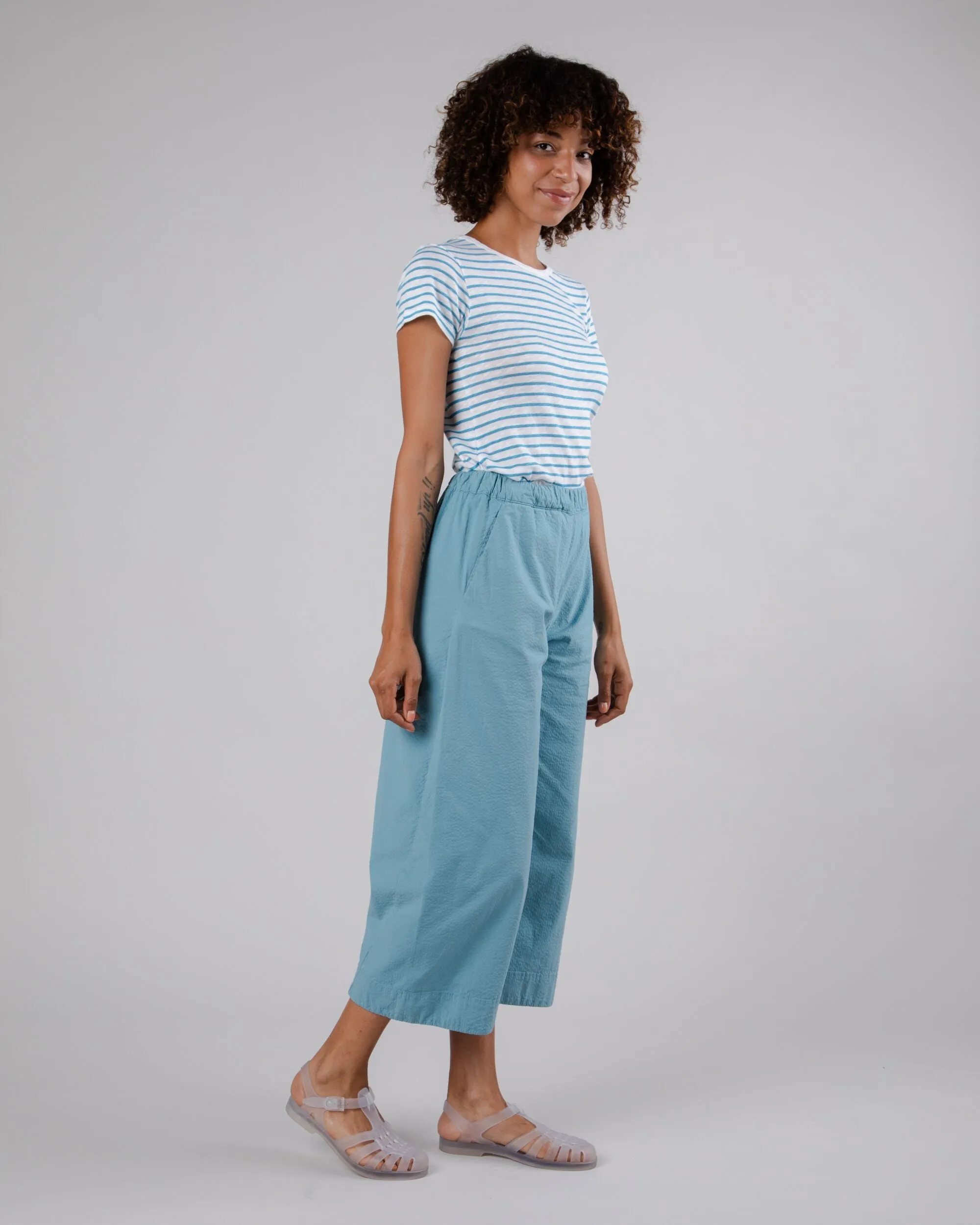 Oversize Picnic Pants Ocean Comfortable Cut Chilly Weather