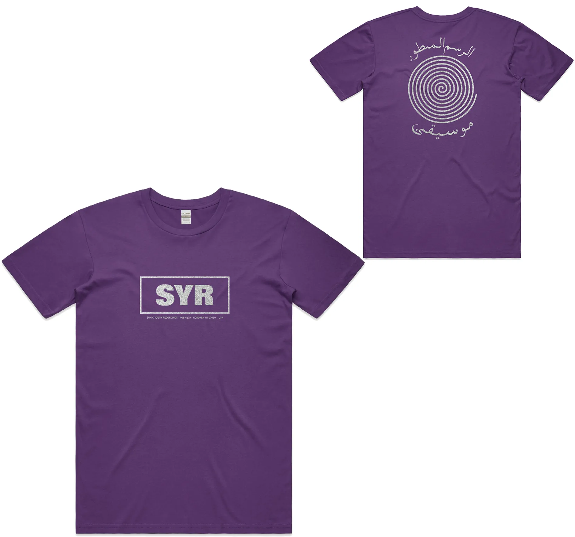 SYR Purple T-Shirt NonRestrictiveCut NoSideSeam