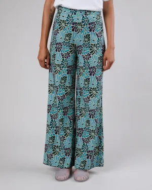 NonChafingEdges Spring Wide Leg Pants Blue