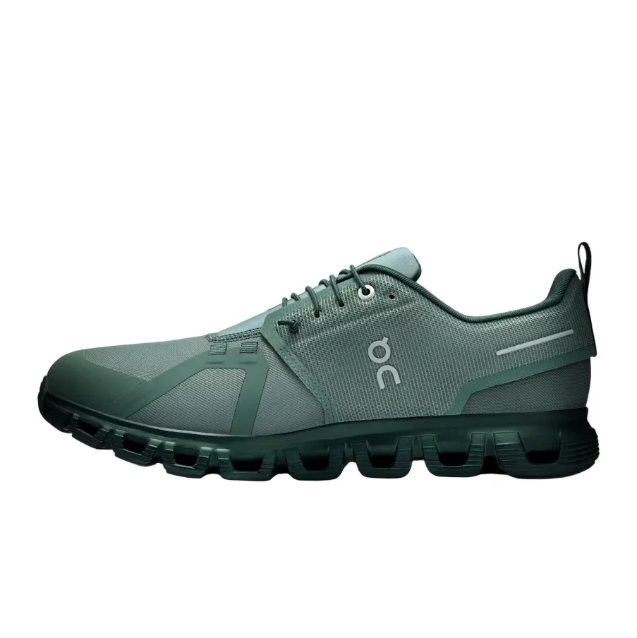 ON Mens Trainer Cloud 6 WP Olive/Evergreen Trend - Setting Anti Slip Tread Design