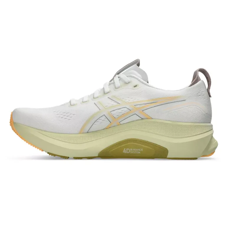 support technology Asics Mens Trainer Gel Kayano 32 White/Orange Glow