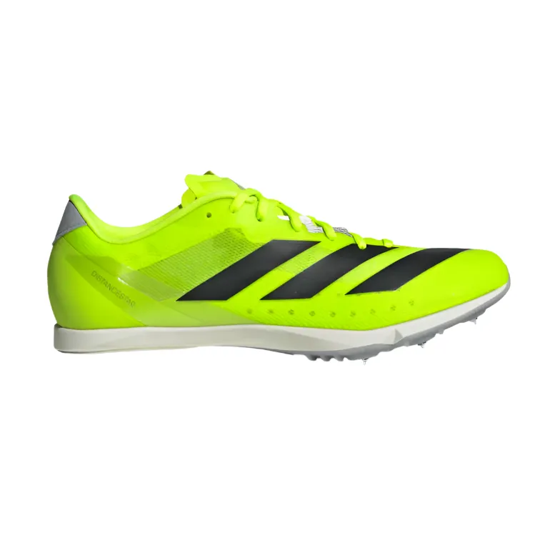 versatile function shoes circular - design shoes Adidas Unisex Trainer Running Spikes Distancestar Lucid Lemon/Core Black/Halo Silver