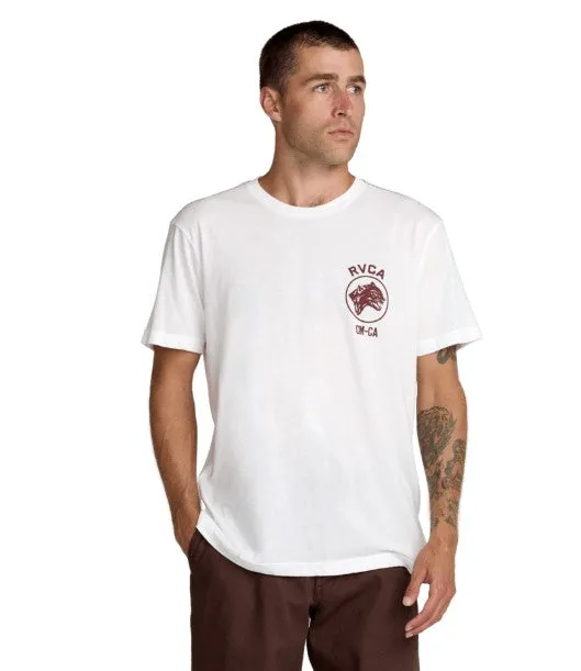 PocketDetail Seasonal Staple RVCA Mens Shirt Sky Cat