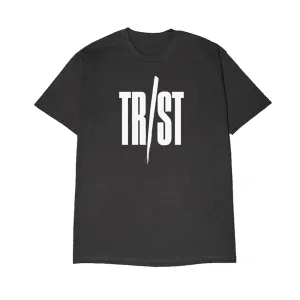 TR/ST Logo T-Shirt Soft Knit Reinforced Neckline