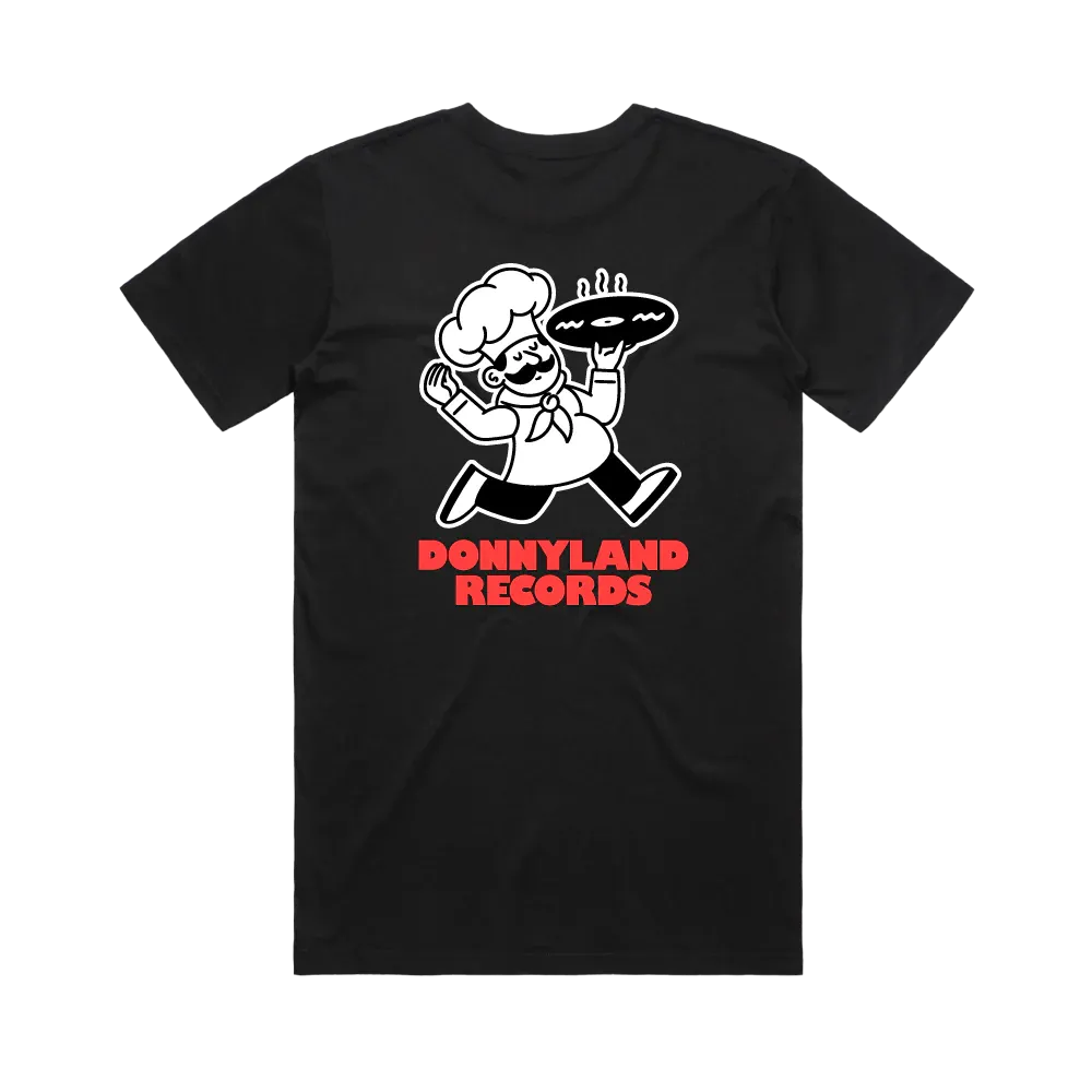 Donnyland Records T-Shirt Simple Wear Sleek Performance Wear